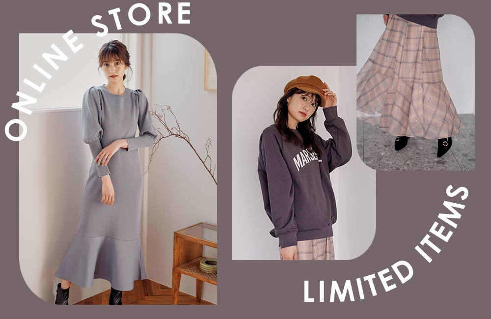 ONLINE STORE LIMITED ITEMS