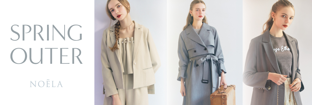 SPRING OUTER | Noela OFFICIAL WEB STORE SPRING OUTER | Noela OFFICIAL WEB STORE