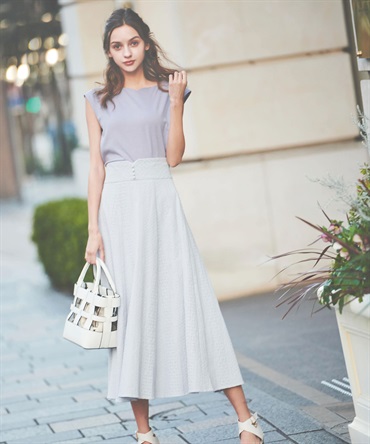 楊柳レーススカート | フレアスカート | NOELA OFFICIAL WEB STORE