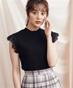 りぃ様ご予約品　　　　未使用☆タグ付き☆PINORE ピノーレ☆レース長袖ニット 5251001_00_S.jpg