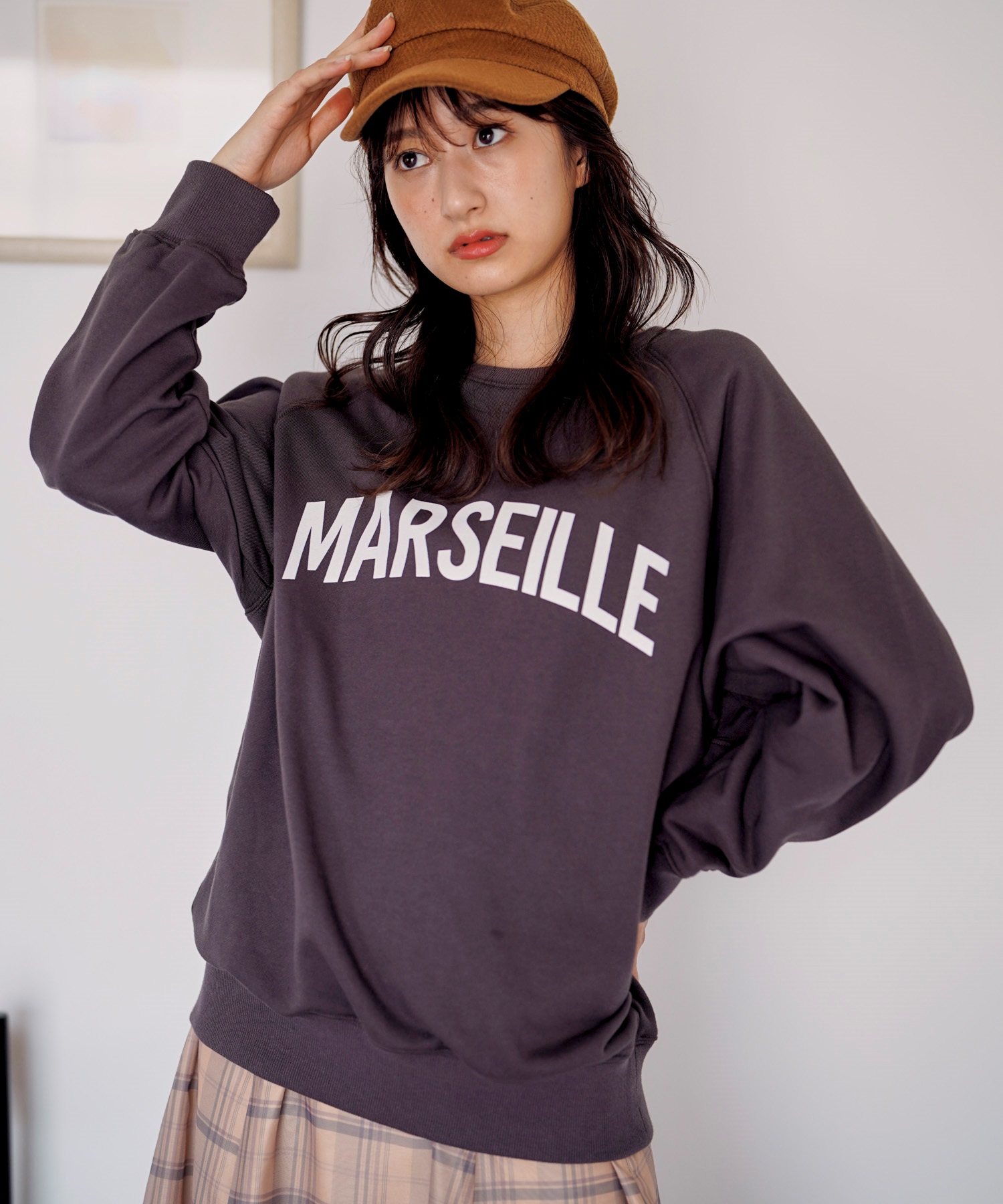 MalibuShirtsコラボ ロゴスウェット