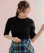 ハイネック5分袖ニット | ニット | NOELA OFFICIAL WEB STORE