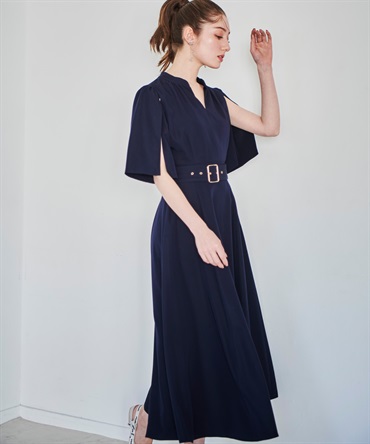 袖スリットワンピース | ロングワンピース | Noela OFFICIAL WEB
