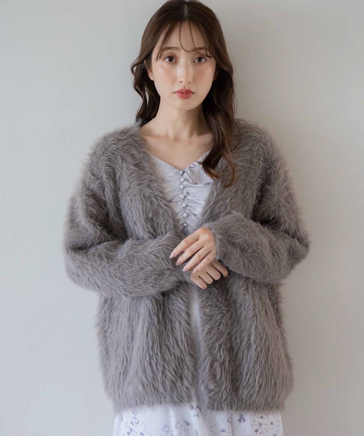 フェザーニットカーデ | カーディガン | Noela OFFICIAL WEB STORE