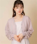 キラキララメVカーデ | カーディガン | Noela OFFICIAL WEB STORE