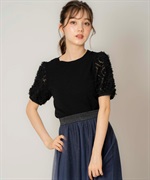 チュールショルダーニット | ニット | Noela OFFICIAL WEB STORE