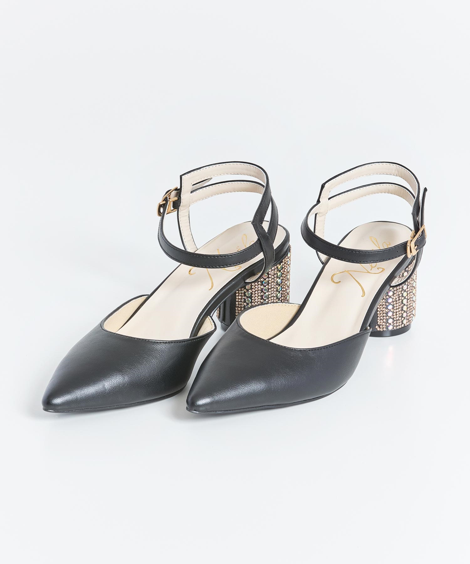 ニュアンスベルトパンプス(00ブラック-Ｓ)