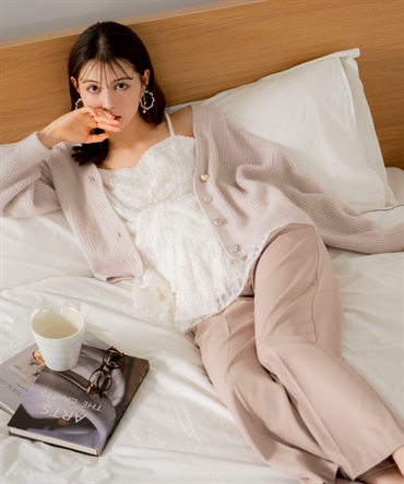 ラクーン混カーデ | カーディガン | Noela OFFICIAL WEB STORE ラクーン混カーデ | カーディガン | Noela OFFICIAL WEB STORE