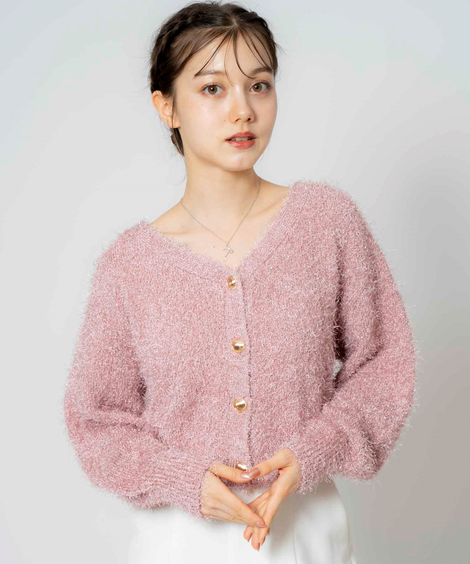 2WAYラメニットカーデ | ニット | Noela OFFICIAL WEB STORE