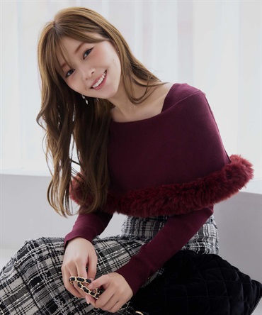 ファートリムカラーニット | ニット | Noela OFFICIAL WEB STORE