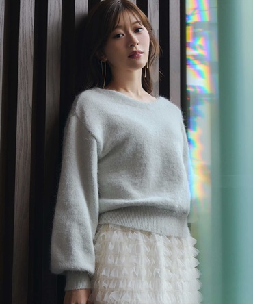 訳あってお買い得！30～80％OFF 2WAYアンゴラ混ニット STORE WEB OFFICIAL Noela | ニット | トップス