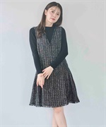 セール 30%OFF】ネップツイードジャンパースカート《WEB限定商品
