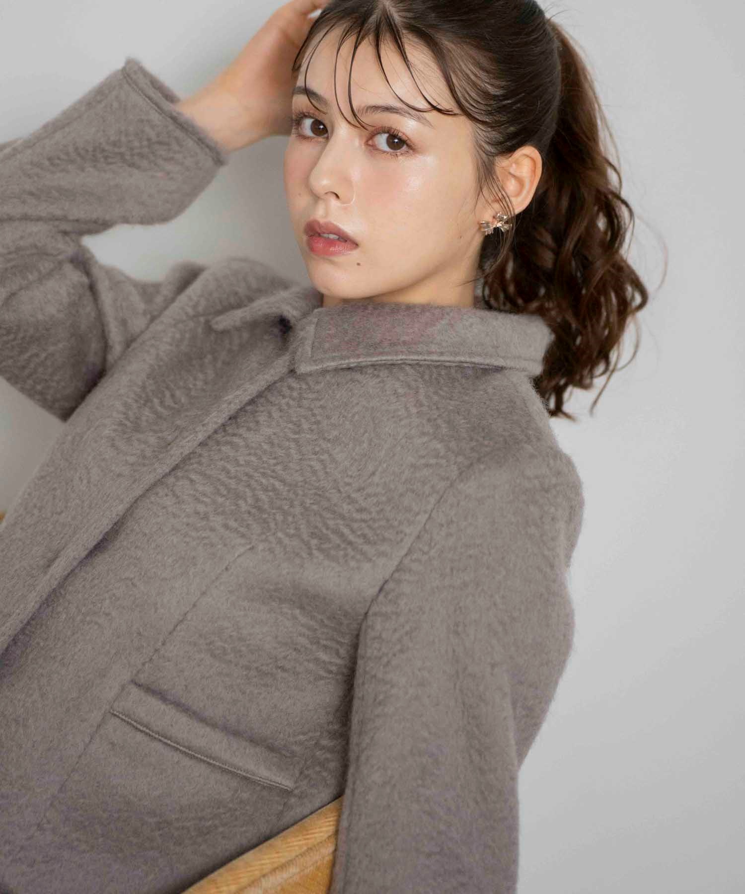 シャギージャケット | ジャケット | Noela OFFICIAL WEB STORE シャギージャケット | ジャケット | Noela OFFICIAL WEB STORE