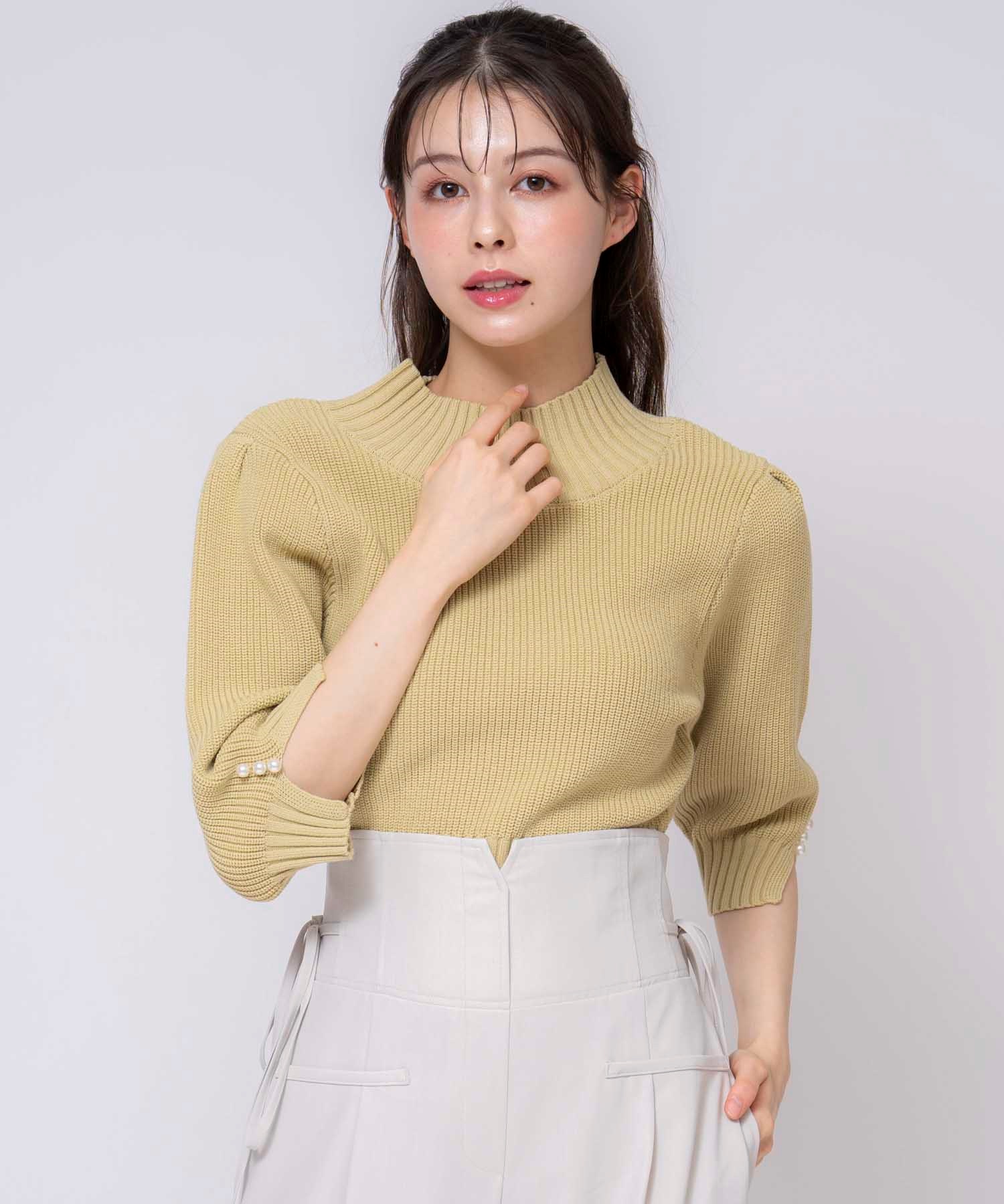 ハイネックスプリングニット | ニット | Noela OFFICIAL WEB STORE