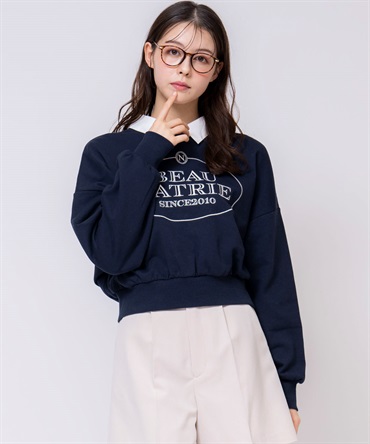 ロゴスウェット(70ネイビー-フリー)