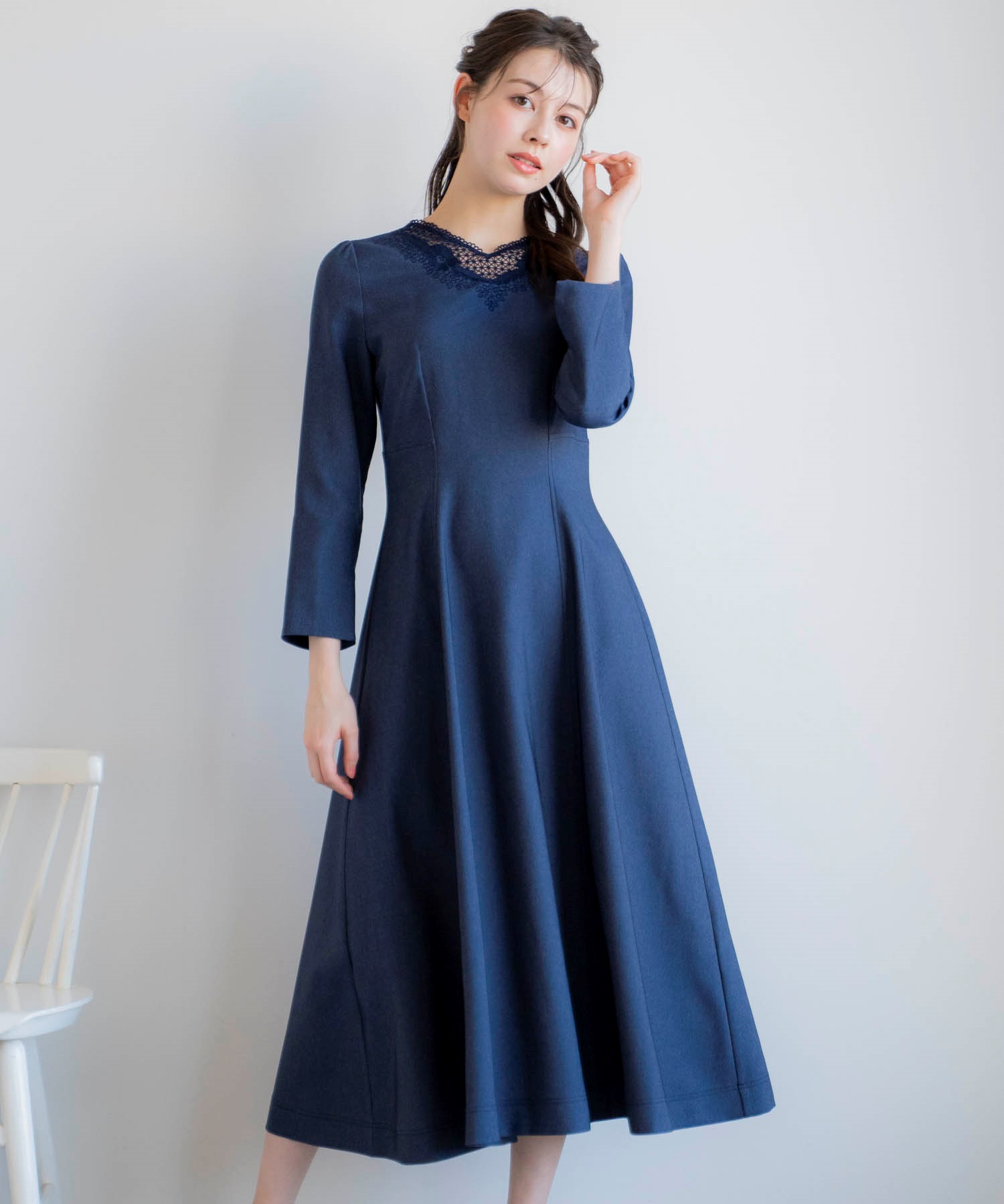 裾切替ギャザースカート | タイトスカート | Noela OFFICIAL WEB