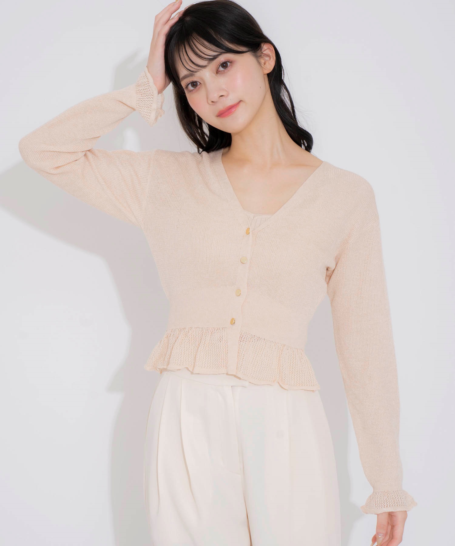 アンゴラレース2WAYニット | ニット | Noela OFFICIAL WEB STORE