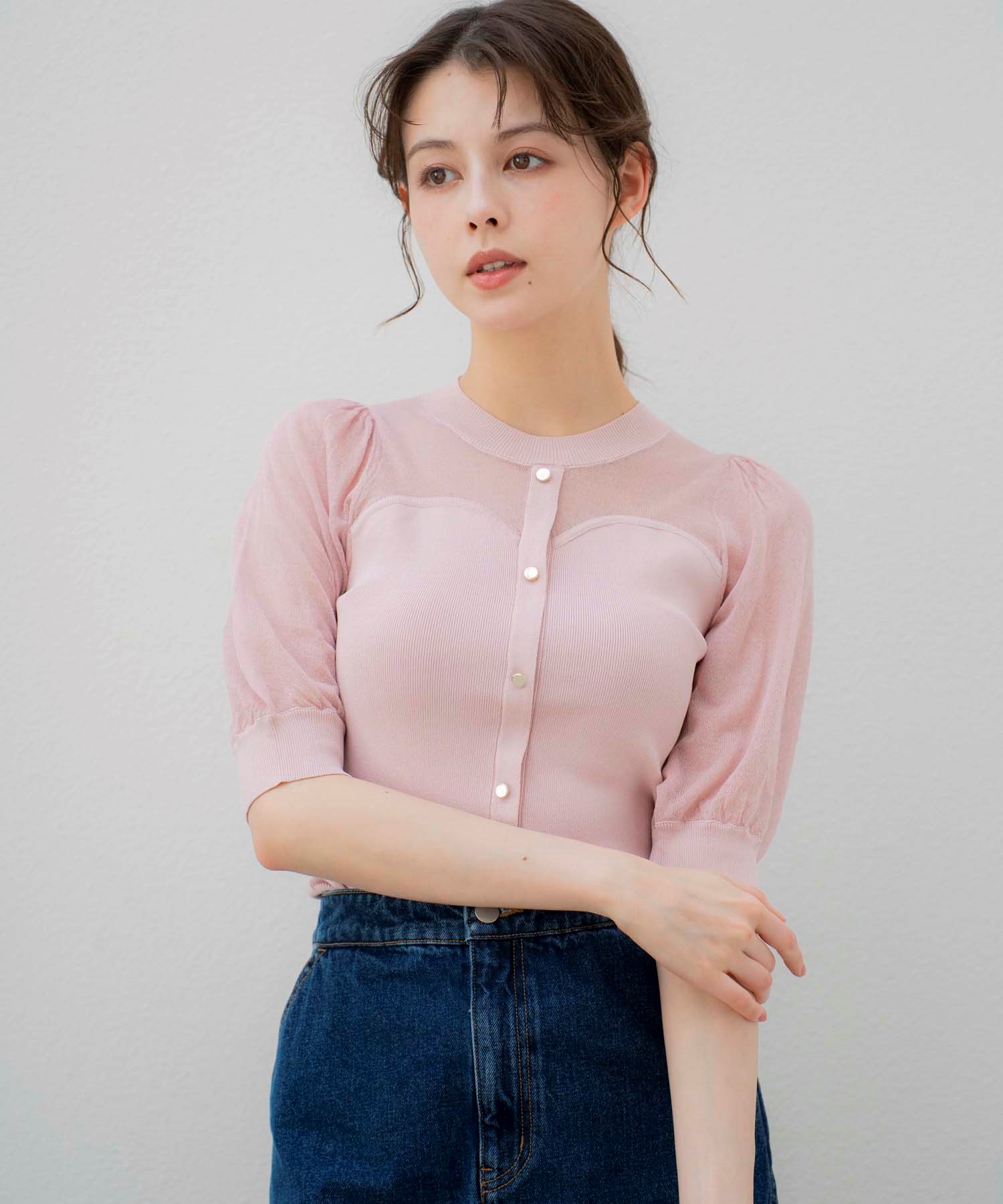 フリルカラードッキングニット | ニット | Noela OFFICIAL WEB STORE