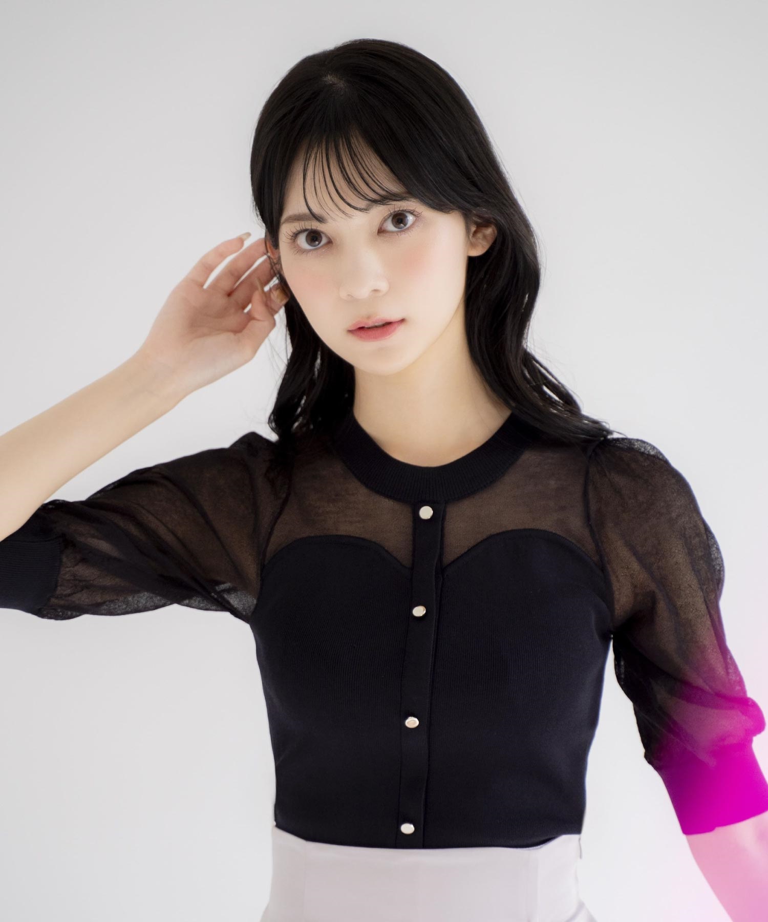 刺繍セーラーカラーニット | ニット | Noela OFFICIAL WEB STORE