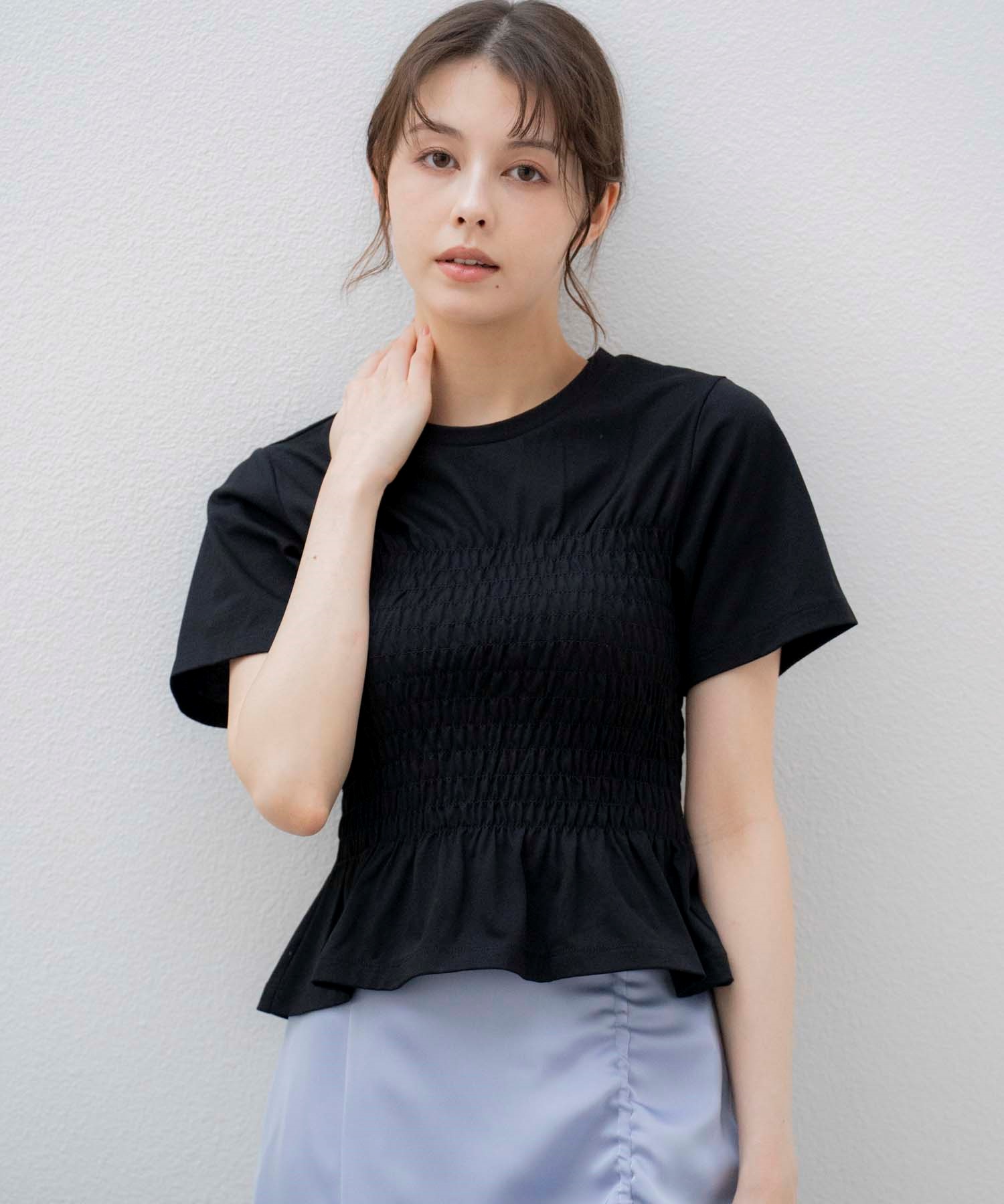 シャーリングＴＥＥシャツ(00ブラック-フリー)