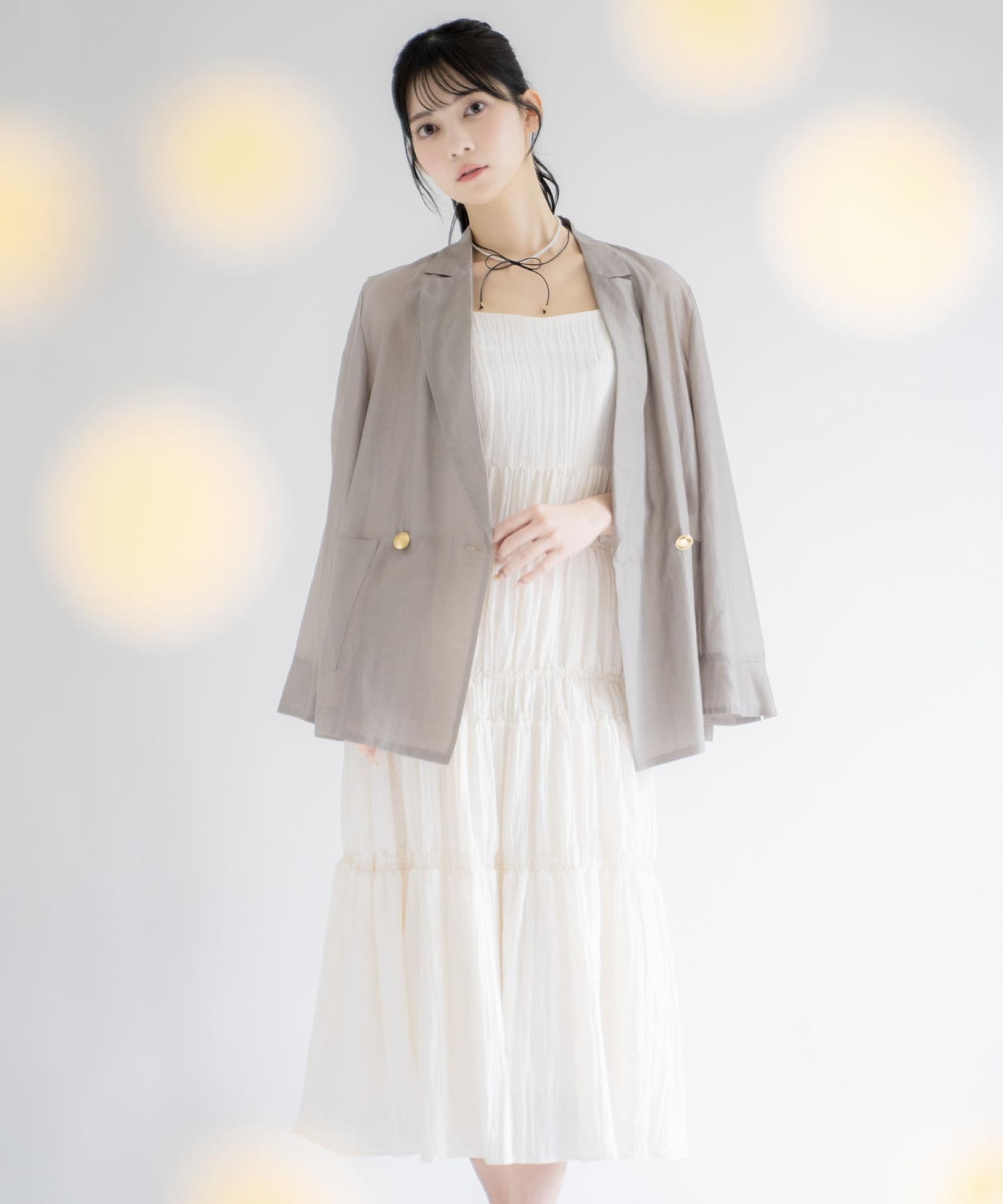 リネンタッチワンピースセット | ロングワンピース | Noela リネンタッチワンピースセット | ロングワンピース | Noela
