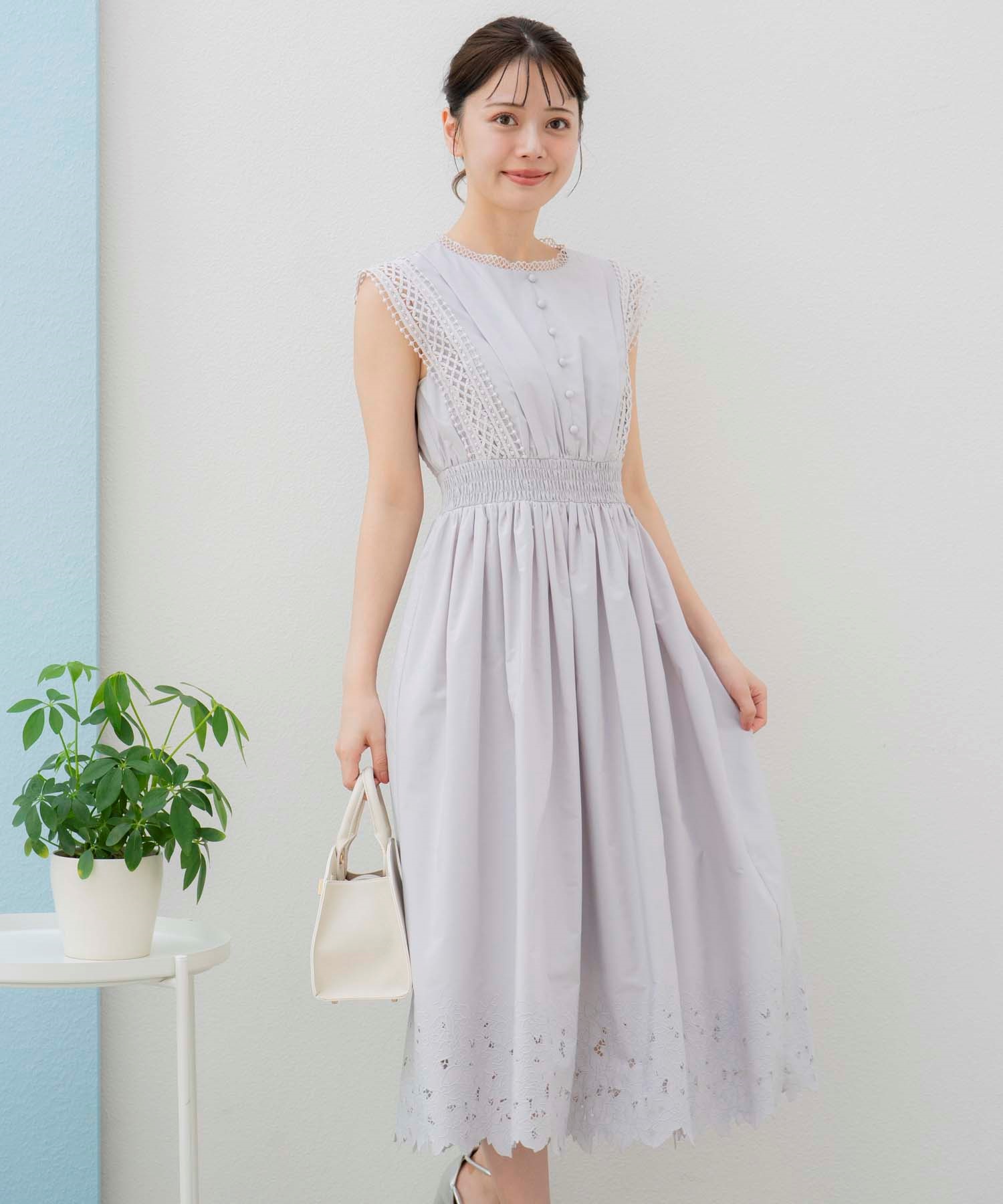 予約】レース刺繍ワンピ | ロングワンピース | Noela OFFICIAL 予約】レース刺繍ワンピ | ロングワンピース | Noela OFFICIAL