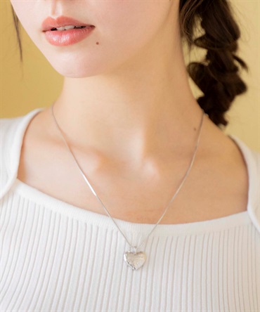 ハートモチーフネックレス | ネックレス | Noela OFFICIAL WEB STORE ハートモチーフネックレス | ネックレス | Noela OFFICIAL WEB STORE