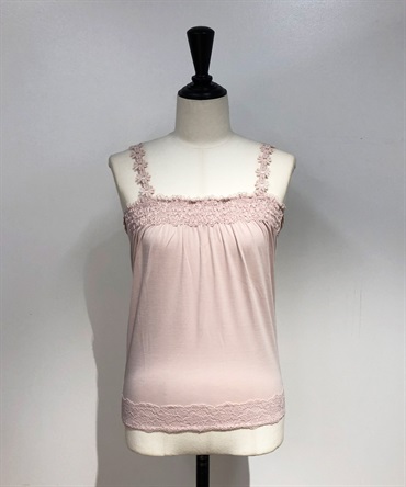 フラワーキャミソール(82ベージュ-フリー)