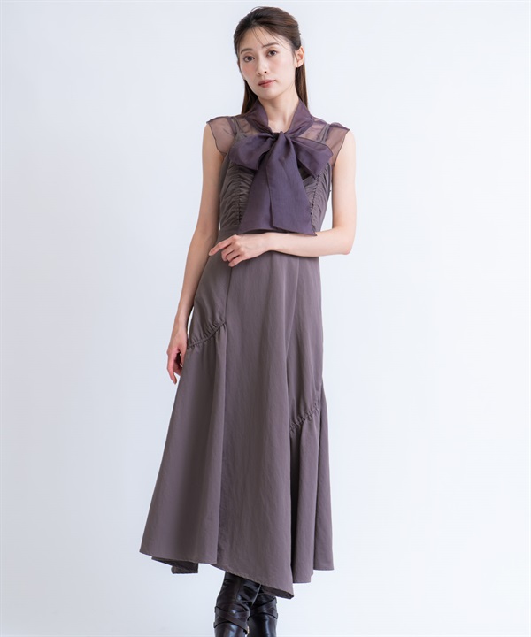 ドロストキャミワンピース