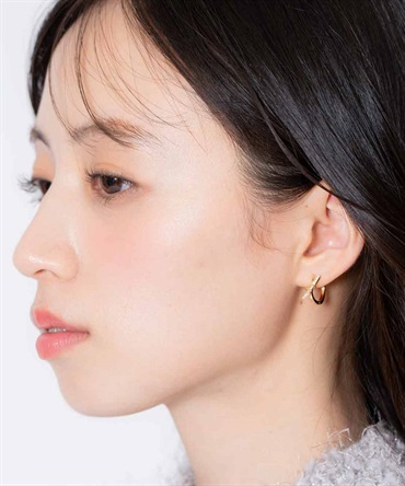 【予約】ノットリングピアス