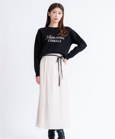 【予約】アソートサテンナロースカート(82ベージュ-Ｓ-11月下旬ごろのお届け)