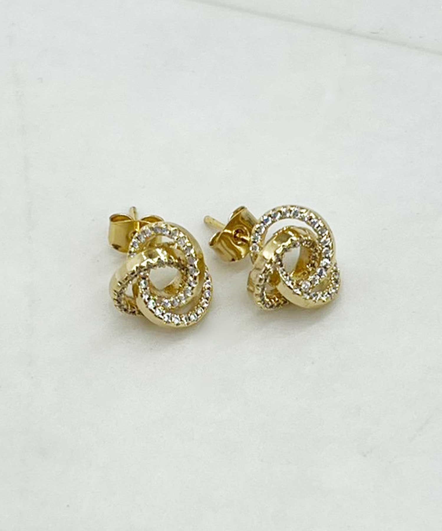【予約】トリプルビジューピアス