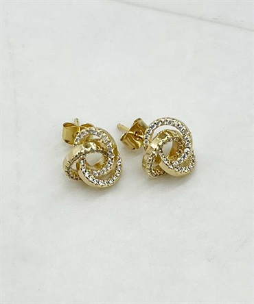 【予約】トリプルビジューピアス