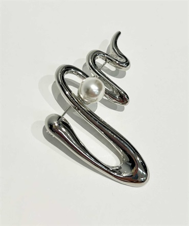 【予約】ニュアンスパールブローチ(13シルバー-フリー-11月下旬ごろのお届け)