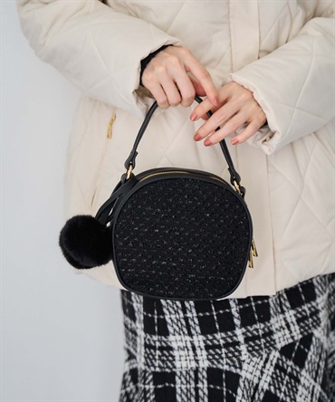 【予約】アソートサークルバッグ(00ブラック-フリー-11月下旬ごろのお届け)