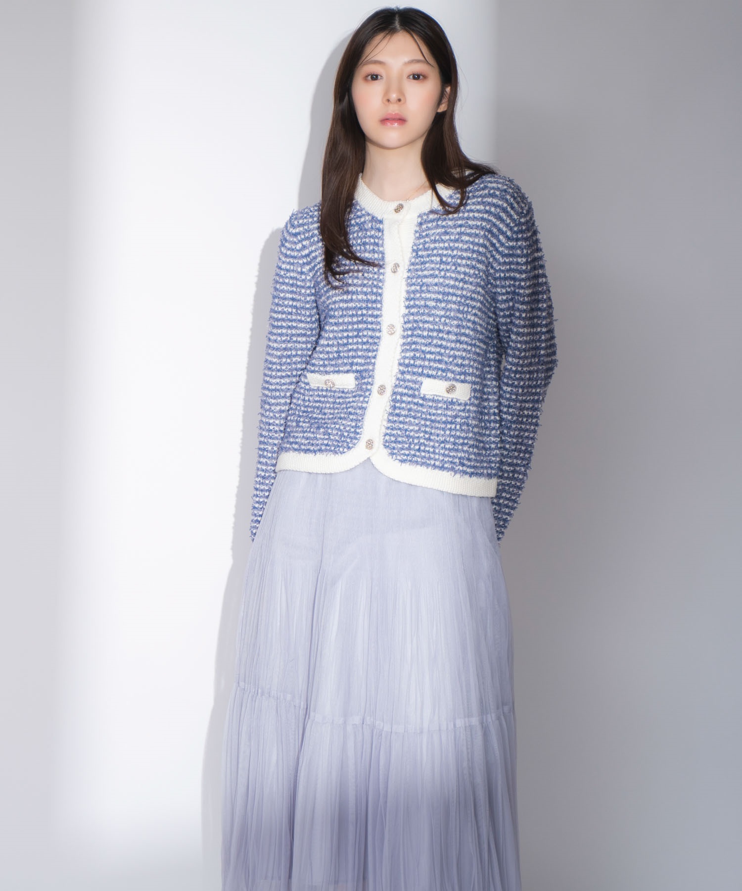 【予約】プリーツチュールスカート