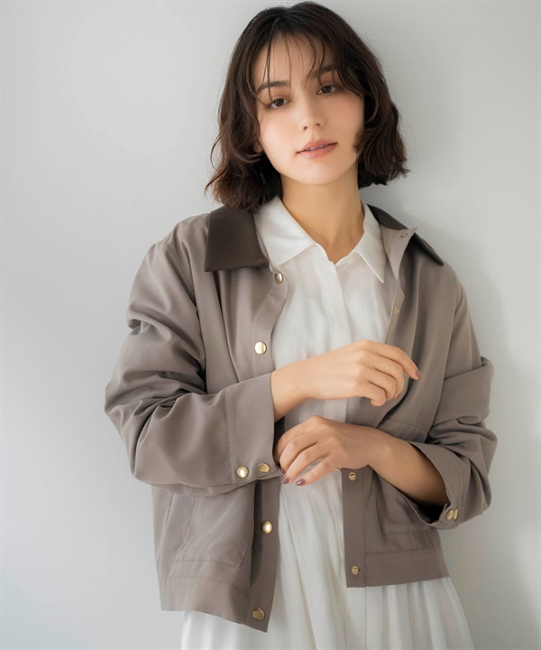 【予約】アウトポケットブルゾン