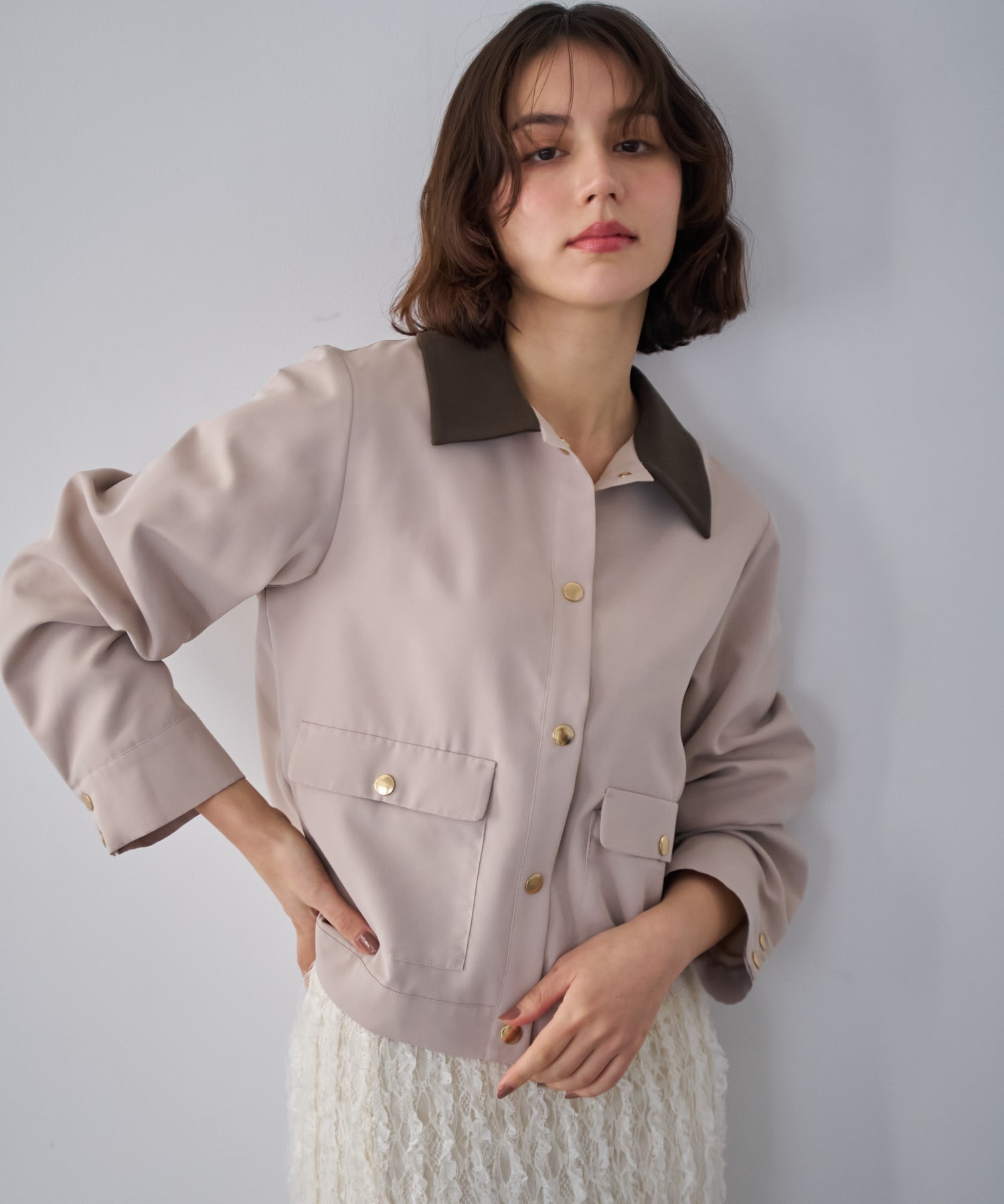 【予約】アウトポケットブルゾン