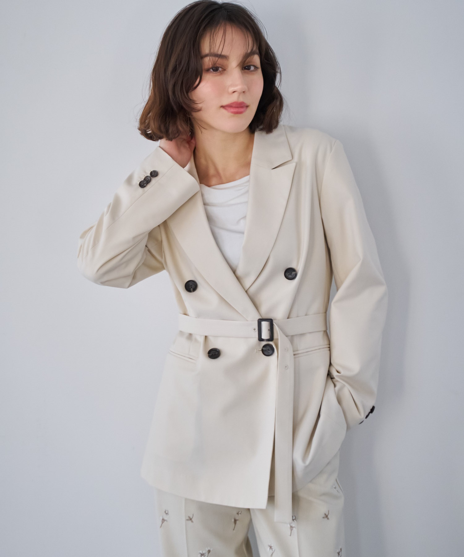 【予約】４Ｂダブルブレストジャケット