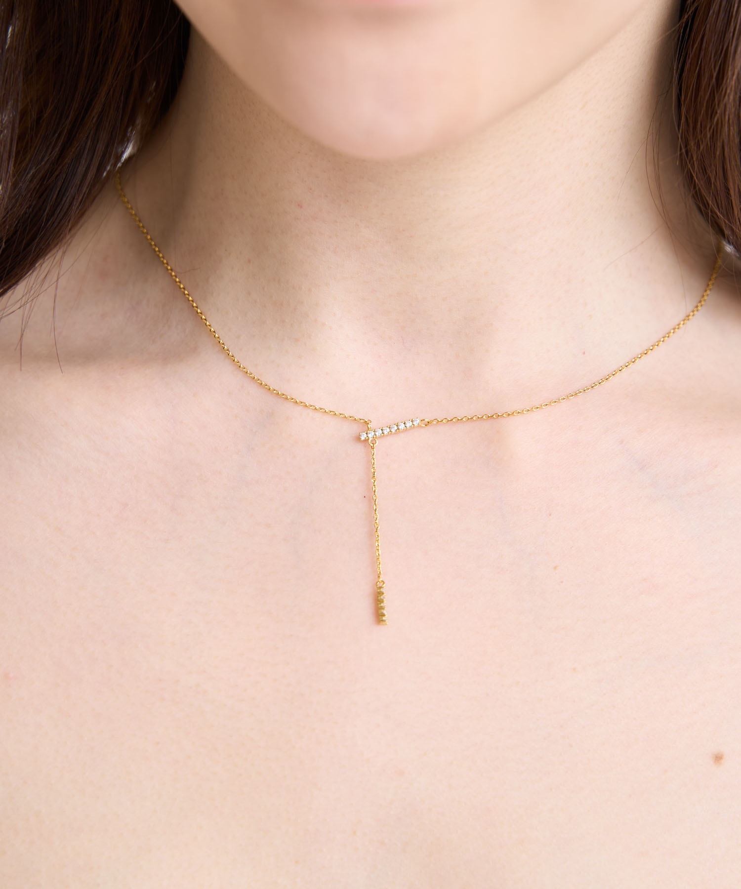 【予約】ビジューラリエットネックレス(50ゴールド-フリー-3月下旬ごろのお届け)