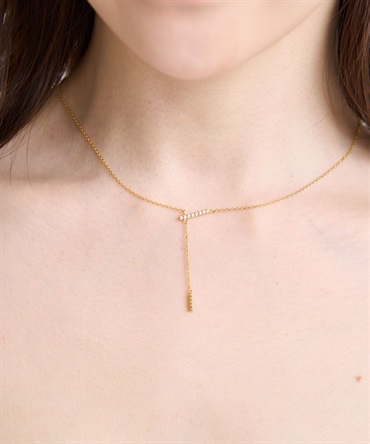 【予約】ビジューラリエットネックレス(50ゴールド-フリー-3月下旬ごろのお届け)