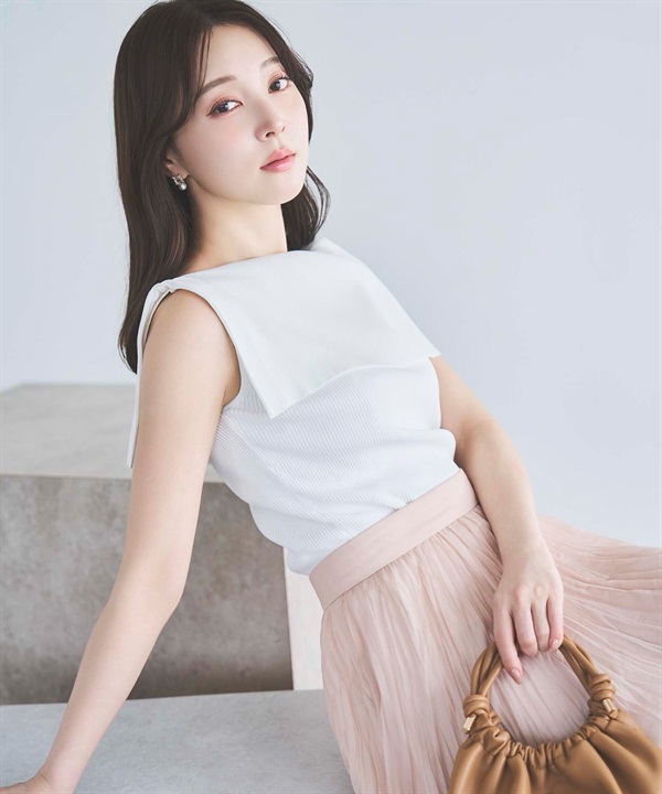 ２ＷＡＹドレープノースリリブニット