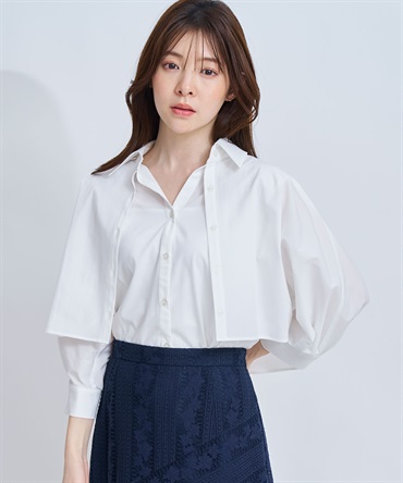 【予約】レイヤードライクシャツ