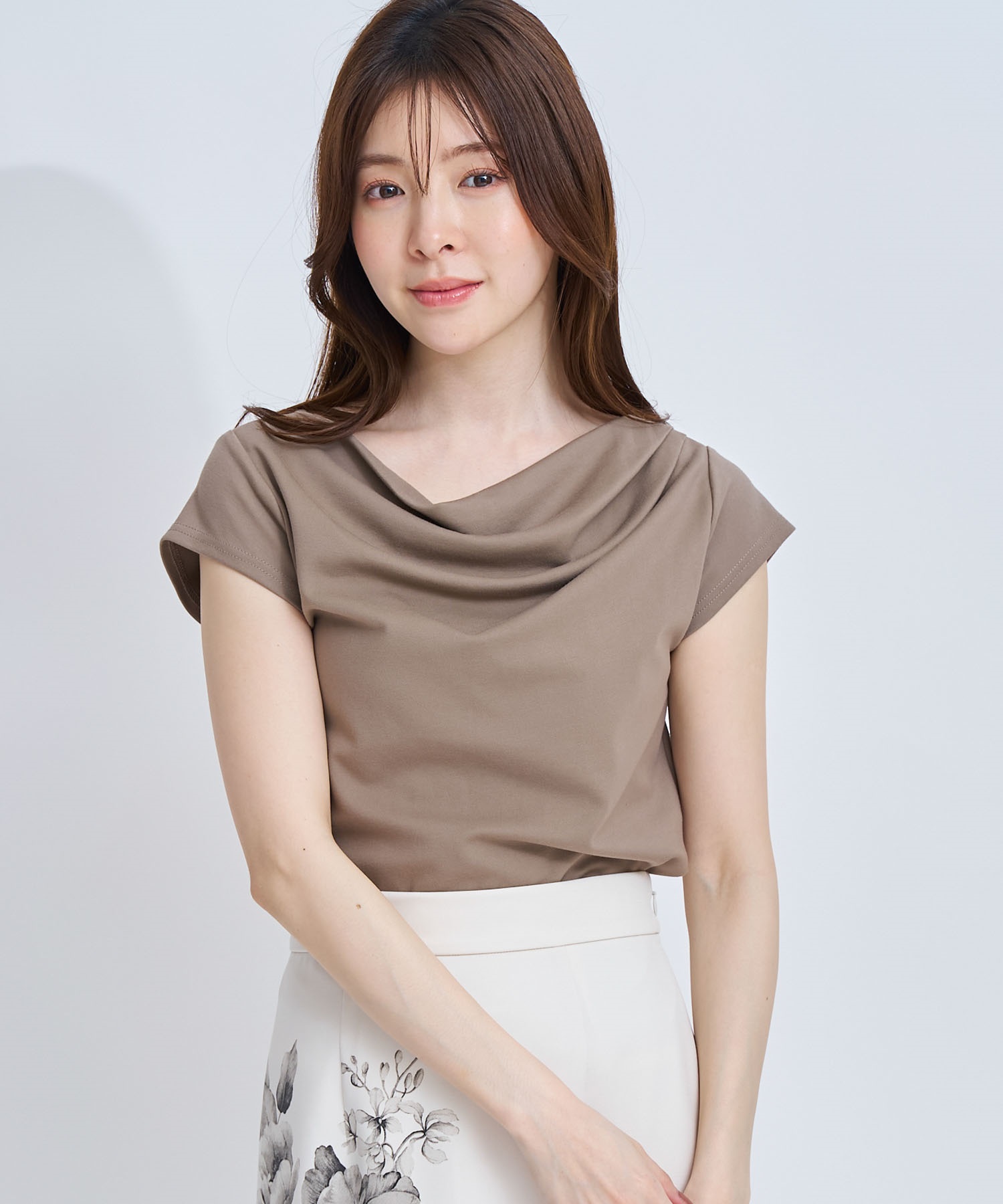 【予約】ドレープカットソー