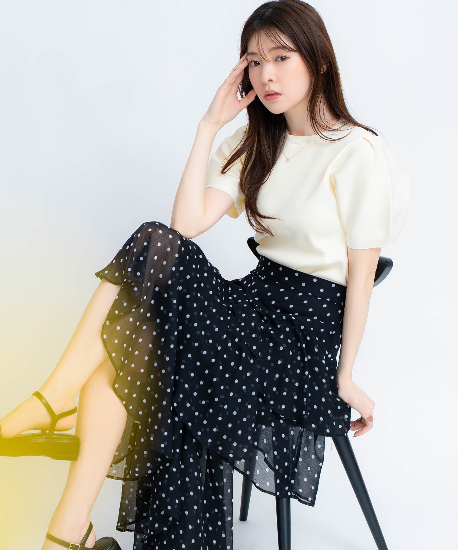 【予約】フリルティアードスカート