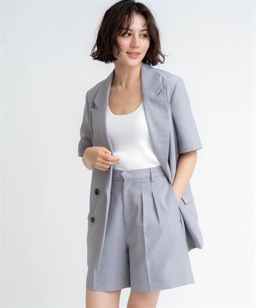 【予約】リネンライクショートパンツ