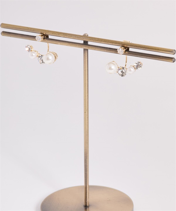 【予約】パールビジュードロップピアス