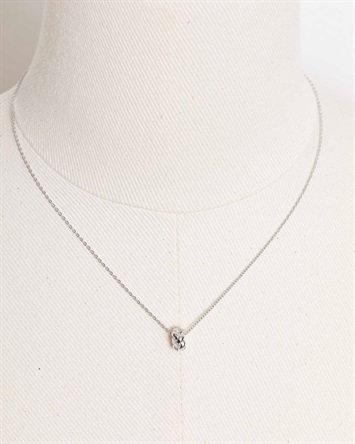 【予約】キルティングモチーフネックレス(13シルバー-フリー-5月下旬ごろのお届け)