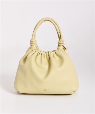 【予約】ドロストギャザーハンドバッグ(62ライトグリーン-フリー-5月下旬ごろのお届け)