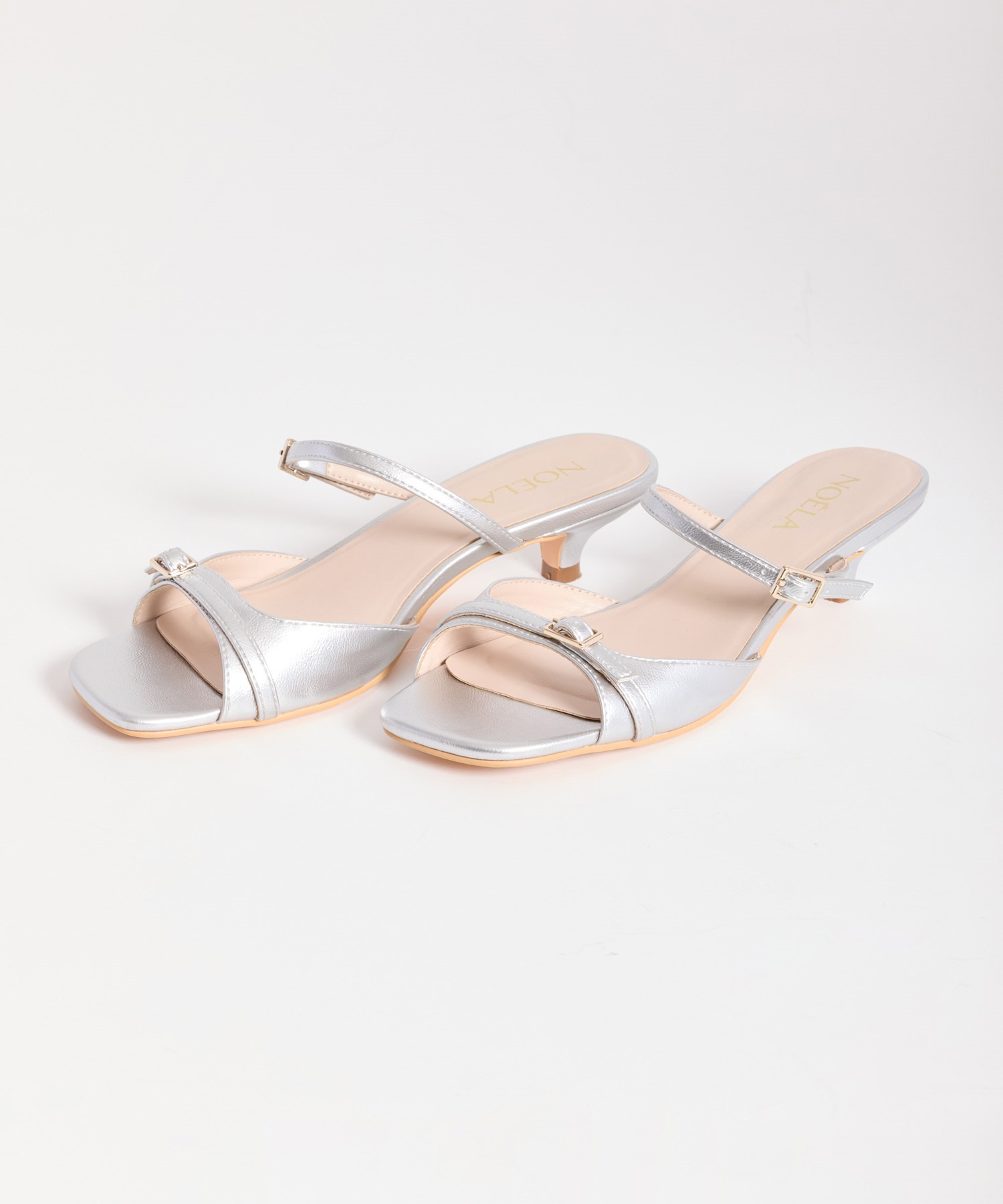 【予約】ダブルベルトサンダル(13シルバー-Ｓ-5月下旬ごろのお届け)